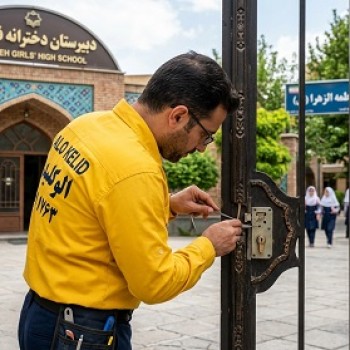کلید سازی شبانه روزی و سیار نیاوران توسط تیم الوکلید
